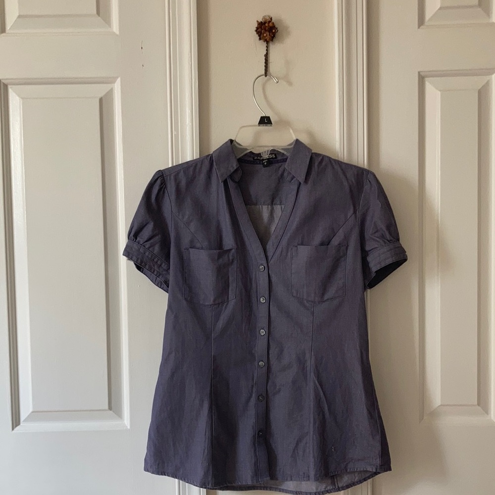 Periwinkle Express Button Down Shirt